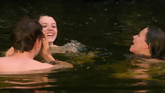 Rebecca Night And Gemma-Leah Devereux In A Sensual Encounter On Dartmoor