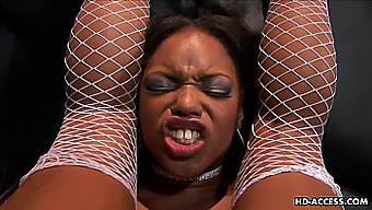 A Black Woman Enjoys Intense Oral Stimulation And Fingering Orgasm