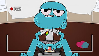 Nicole Watterson Thích Thú Trong Cuộc Điều Khiển Hoang Dã Với Amazing World Of Gumball.