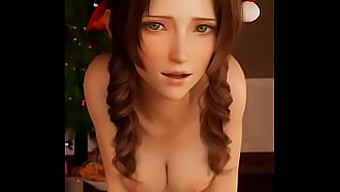 Aerith'S Festive Holiday Adventure In Final Fantasy 7