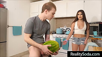 Teen Sister And Brother Engage In Taboo Watermelon Play