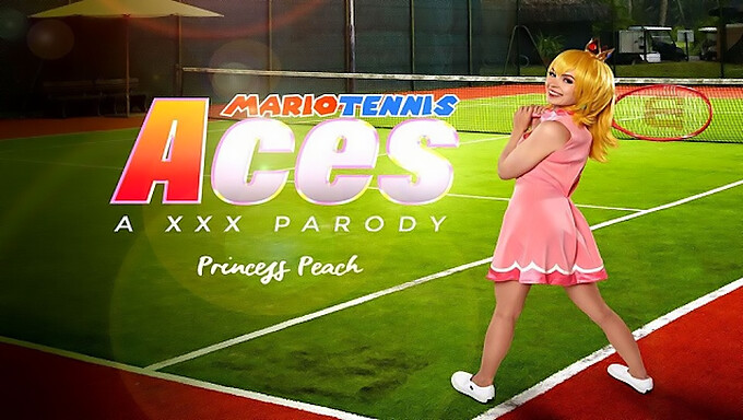 Doživite Virtualno Srečanje Z Lilly Bell Kot Princeso Peach V Vročem Filmu Za Odrasle