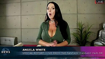 Sinnliche Massage Führt Zu Leidenschaftlicher Lesbenbegegnung Zwischen Lena Paul Und Angela White