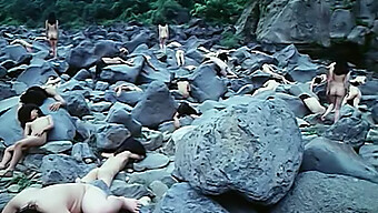 Japanese And Korean Students Bare It All In Nudist Video