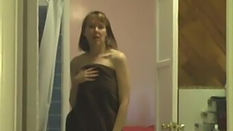 Private Bathroom Session With Stepmother. Joi