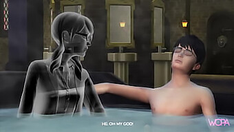 Harry Potter'S Hot Encounter With Moaning Myrtle In The 3d Animated World