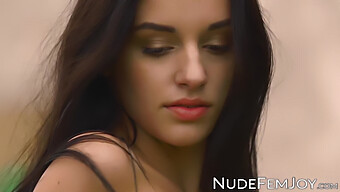 Steamy Slow-Motion Video Of A Young Model At A Sensual Photo Shoot