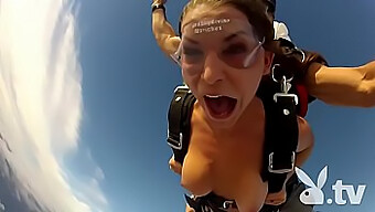 Sadece Txxx.Com'Daki Üyeler Için Heyecan Verici Bir Skydive Macerası