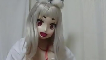 Fox Mascot In Kigurumi Costume