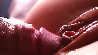 Sperm Cascading Down A Young Vagina In High-Definition Close-Up