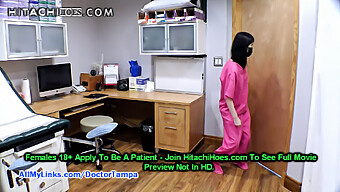 Asian Nurse Alexandria Wu Secretly Pleasures Herself With Hitachi Magic Wand