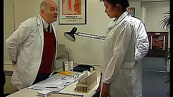 French Doctor With Big Tits Has A Retro Hardcore Sex Session