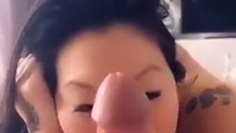 Une Asiatique Enceinte Adore Son Énorme Donneur Blanc