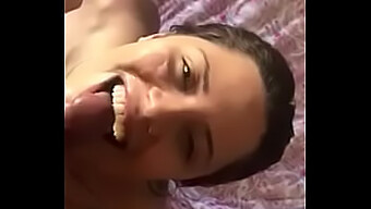 Brazilian Girl Gets Covered In Creamy Facial Cumshot