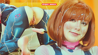 Cosplayer Uravity Tự Sướng Trải Nghiệm Kích Thích Hậu Môn Và Âm Đạo Mạnh Mẽ Bởi Máy Tình Dục, Dẫn Đến Cực Khoái Đầy Thử Thách