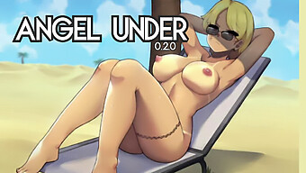 Engel Und Dämonen Prallen Bei Einem Reifen Hentai-Spiel Aufeinander