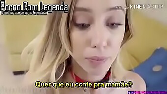 Sessão Quente E Individual Com O Meio-Irmão Da Bela Loira Haley Reed