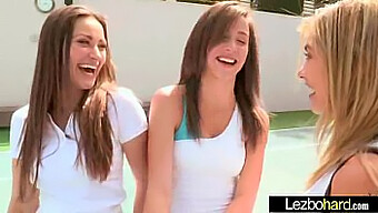 Dani Daniels, Lia Lor Ve Malena Morgan'In Yer Aldığı Amatör Lezbiyen Videosu