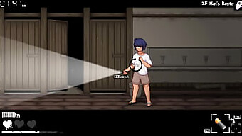 Hentai Game Features Teen Getting Creampied And Blown By Big Ass Ghosts In Abandoned House