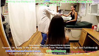 Sensual Sisters Aria Nicole And Angel Santana Undergo Their First Gynecological Examination With Doctor Tampa In A Steamy Encounter.