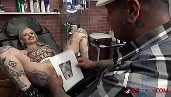 River Dawn Ink Gives A Blowjob After Getting A Pussy Tattoo